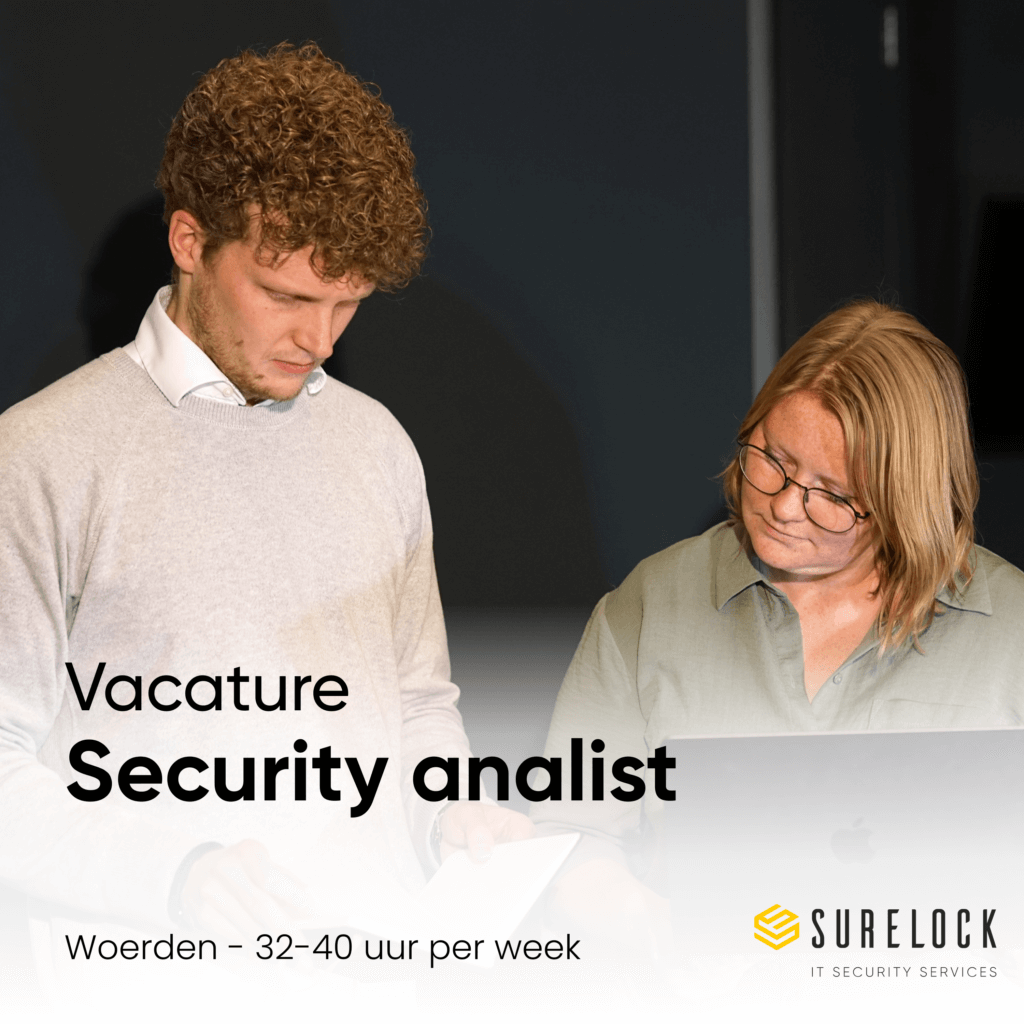 vacature security analist
