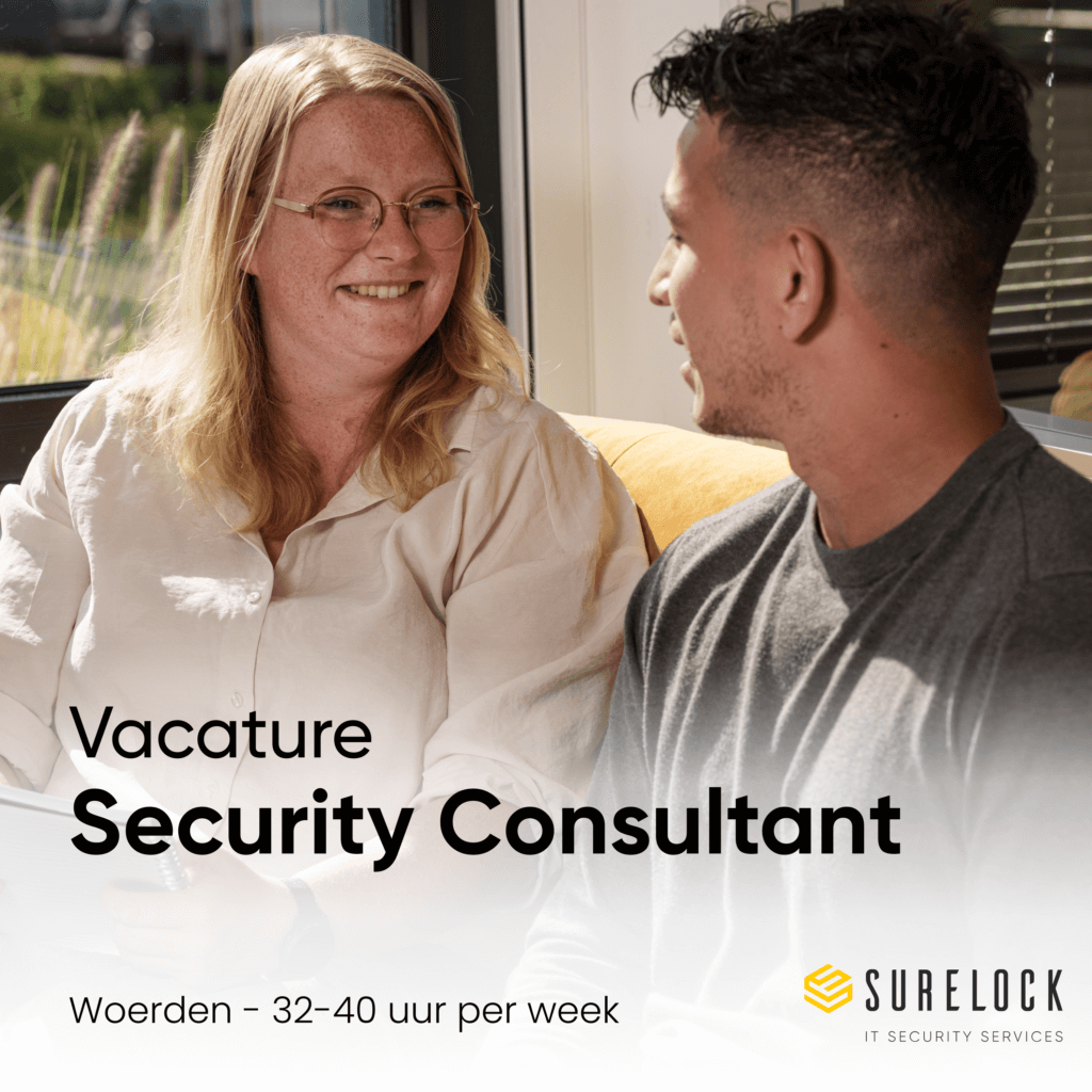 vacature security consultant