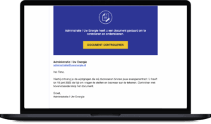 Phishing simulatie DocuSign